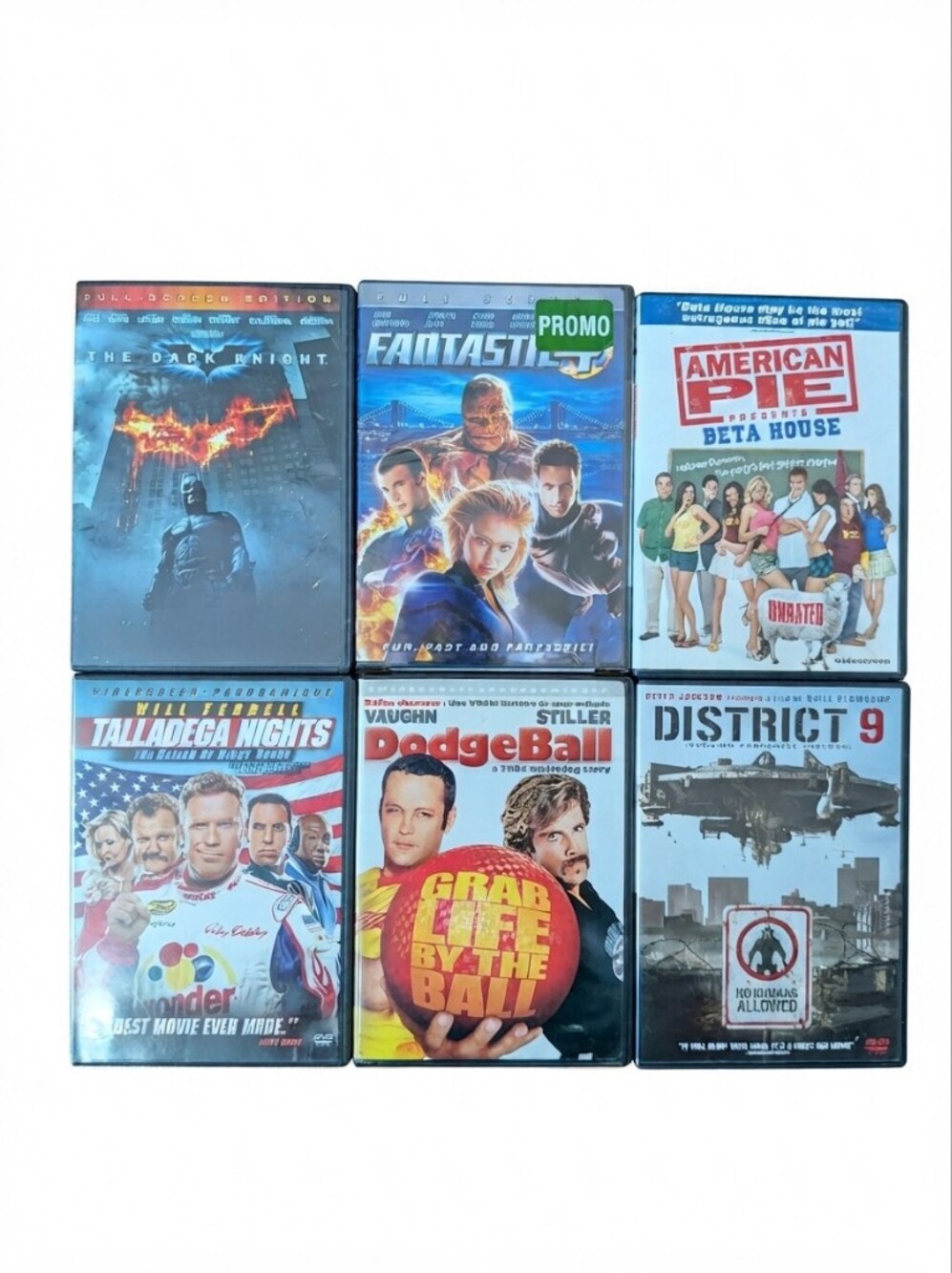 6 for 6$ Superhero & Adult Comedy DVD Movie Lot (6)